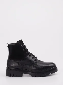 Lloyd – Schnürboots aus Hirschleder schwarz