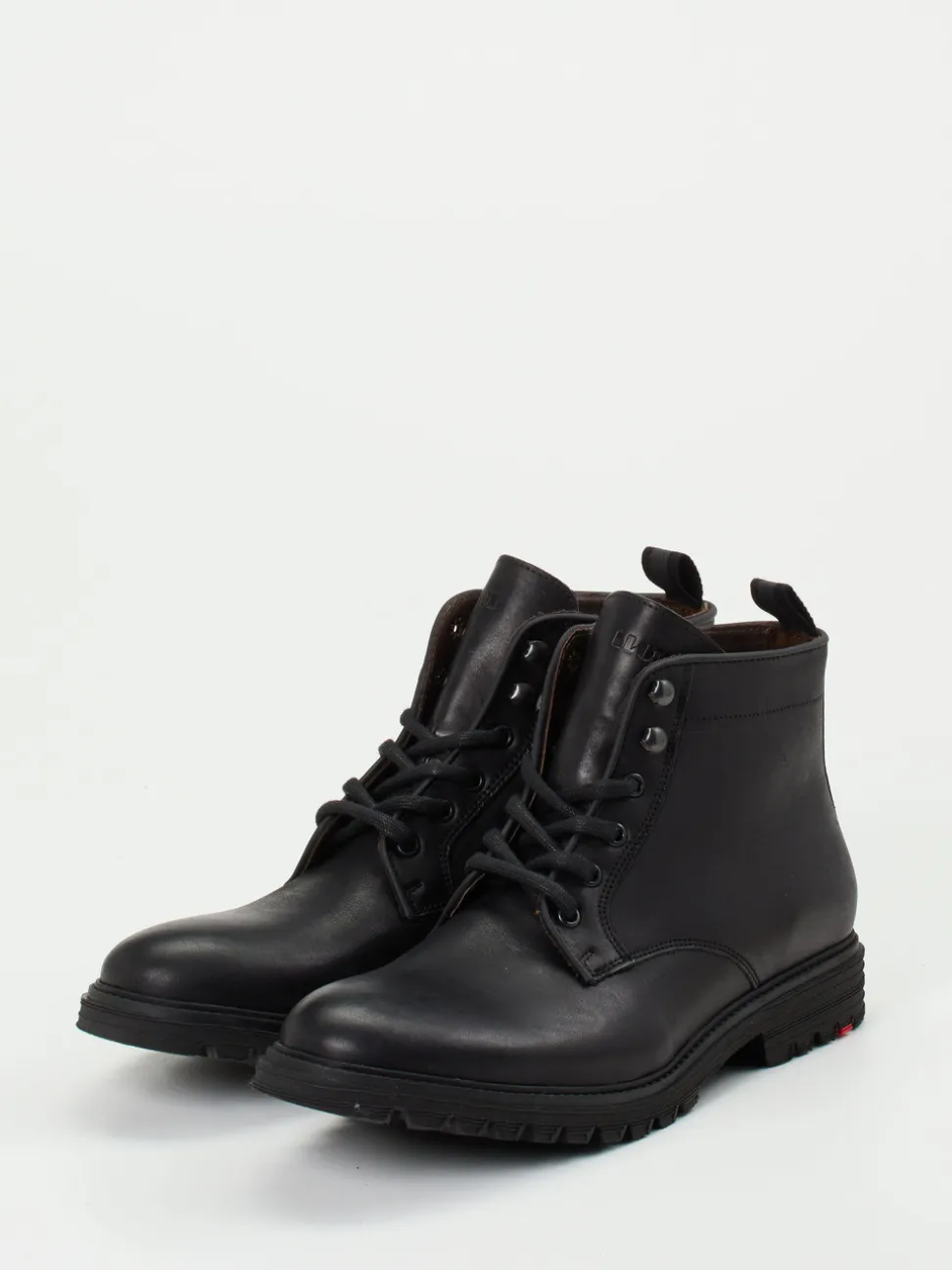 Lloyd – Schnürboots aus Kalbleder schwarz