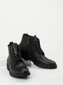 Lloyd – Schnürboots aus Kalbleder schwarz
