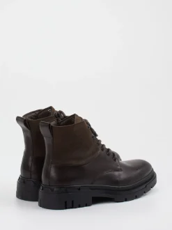 Lloyd – Schnürboots aus Kalbleder dunkelbraun