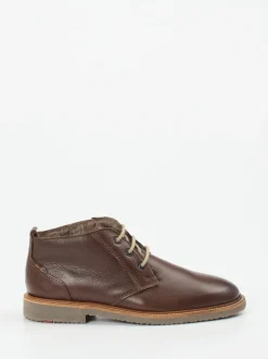 Lloyd – Schnürboots aus Kalbleder mittelbraun