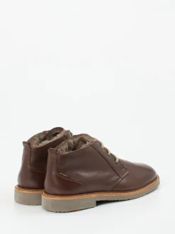 Lloyd – Schnürboots aus Kalbleder mittelbraun