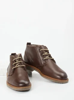 Lloyd – Schnürboots aus Kalbleder mittelbraun