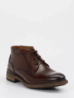 Lloyd – Schnürstiefelette aus Kalbleder Dunkelbraun