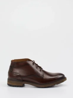 Lloyd – Schnürstiefelette aus Kalbleder Dunkelbraun