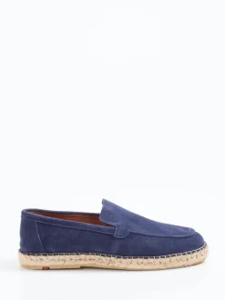 Lloyd – Slipper aus Veloursleder mit Jutesohle