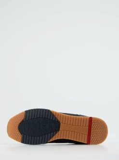 Lloyd – Sneaker aus geprägtem Leder in Dunkelblau
