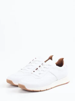 Lloyd – Sneaker aus Glattleder Weiß