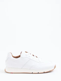Lloyd – Sneaker aus Glattleder Weiß