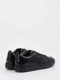 Lloyd – Sneaker aus Kalbleder schwarz glänzend