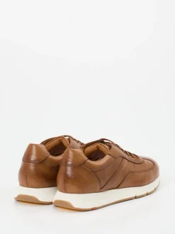 Lloyd – Sneaker aus Kalbleder in Cognacbraun