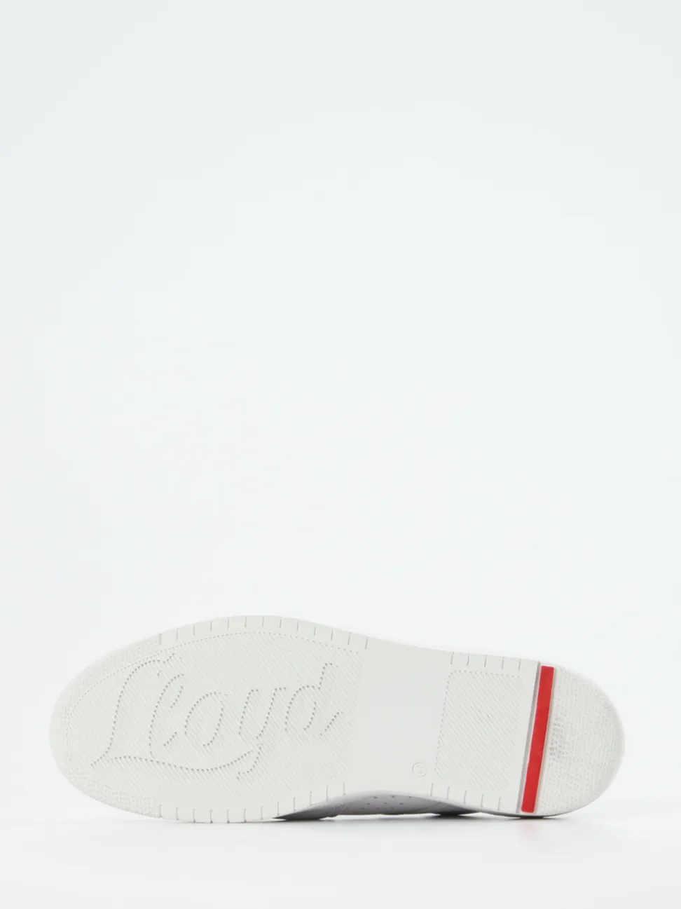 Lloyd – Sneaker aus Kalbleder in Weiß