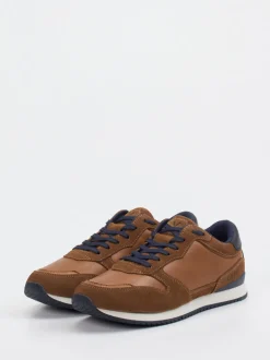 Lloyd – Sneaker aus Kalbleder cognacbraun
