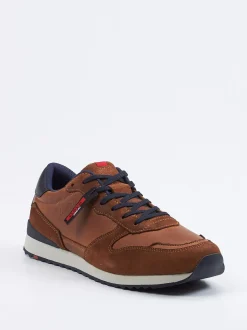 Lloyd – Sneaker aus Kalbleder in Braun