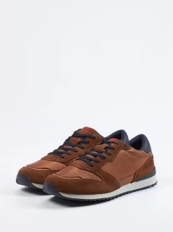 Lloyd – Sneaker aus Kalbleder in Braun