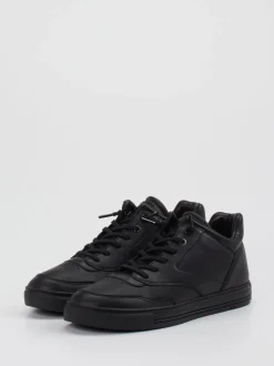 Lloyd – Sneaker aus Kalbleder schwarz