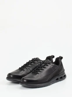Lloyd – Sneaker aus Kalbleder in Schwarz