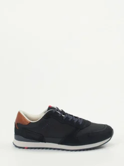 Lloyd – Sneaker aus Kalbleder und Veloursleder Blau