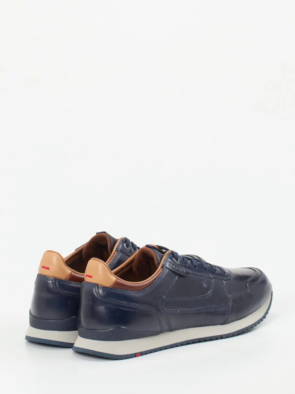 Lloyd – Sneaker aus Kalbleder in Dunkelblau
