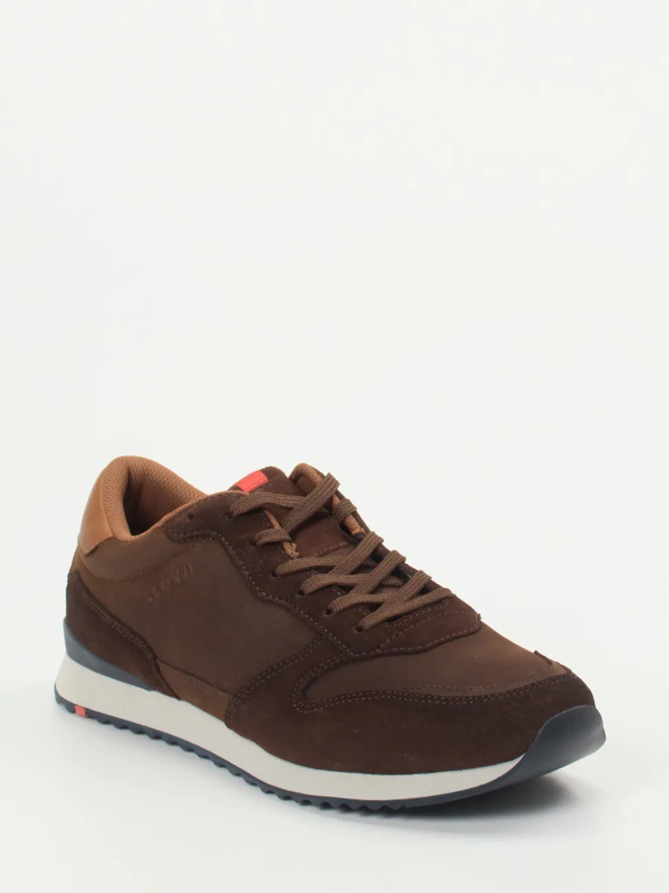 Lloyd – Sneaker aus Kalbleder in Braun