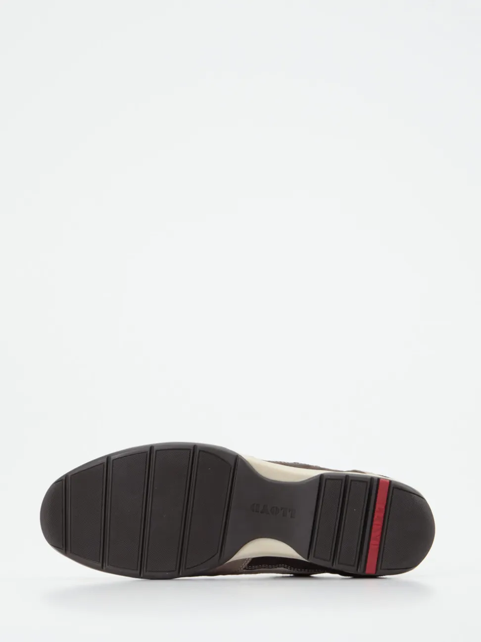 Lloyd – Sneaker aus Kalbleder und Mesh Beige