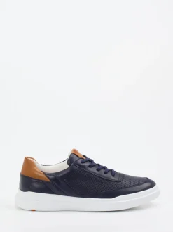 Lloyd – Sneaker aus Kalbleder Dunkelblau
