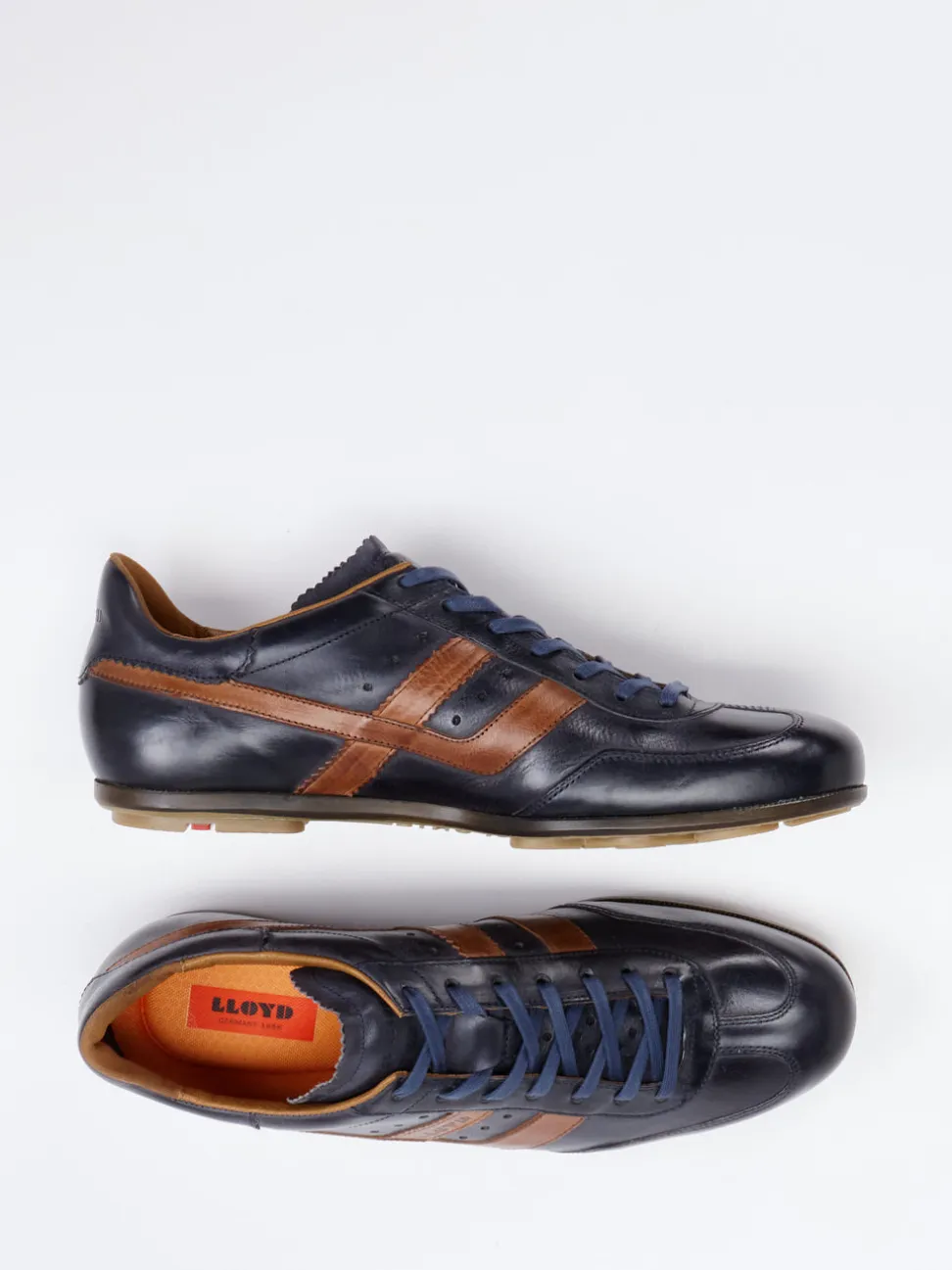 Lloyd – Sneaker aus Kalbleder Dunkelblau
