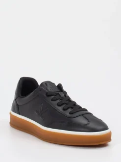 Lloyd – Sneaker aus Kalbleder in Schwarz