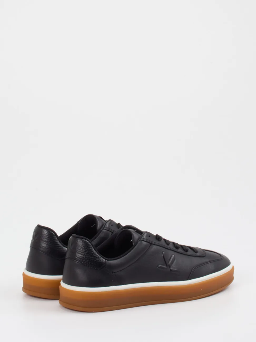 Lloyd – Sneaker aus Kalbleder in Schwarz