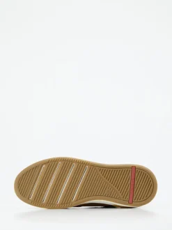Lloyd – Sneaker aus Kalbleder und Veloursleder oliv