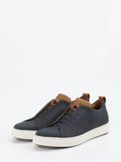 Lloyd – Sneaker aus Nubukleder Dunkelblau