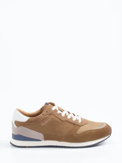 Lloyd – Sneaker aus Nubukleder cognacbraun
