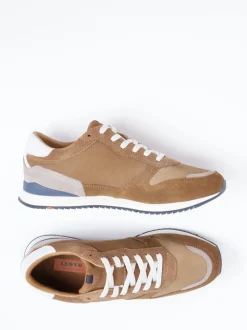 Lloyd – Sneaker aus Nubukleder cognacbraun