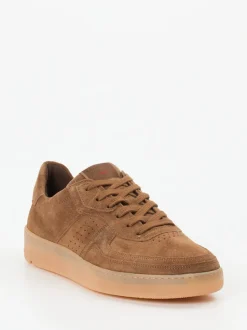 Lloyd – Sneaker aus Veloursleder in Braun