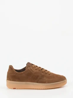 Lloyd – Sneaker aus Veloursleder in Braun