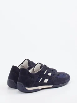 Lloyd – Sneaker aus Veloursleder dunkelblau