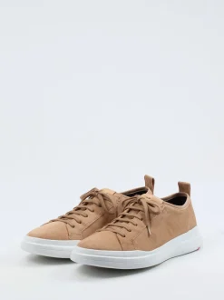 Lloyd – Sneaker aus Veloursleder Sandbeige