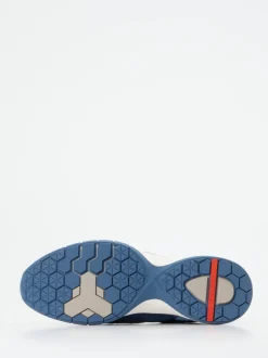 Lloyd – Sneaker aus Veloursleder und Mesh in Blau