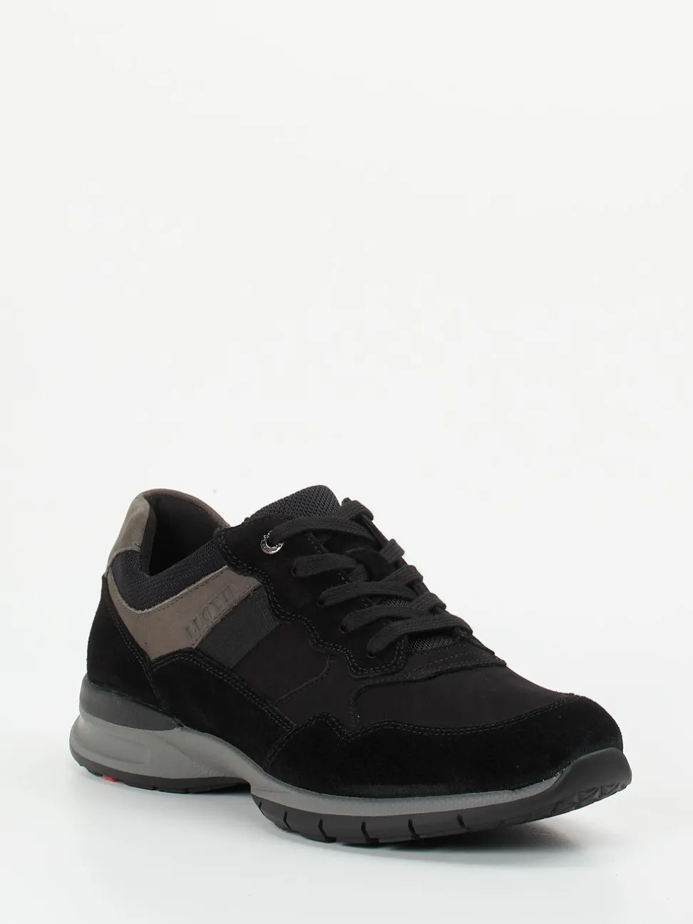Lloyd – Sneaker aus Veloursleder in Schwarz