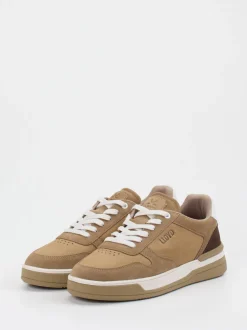Lloyd – Sneaker aus Veloursleder in Sandbeige