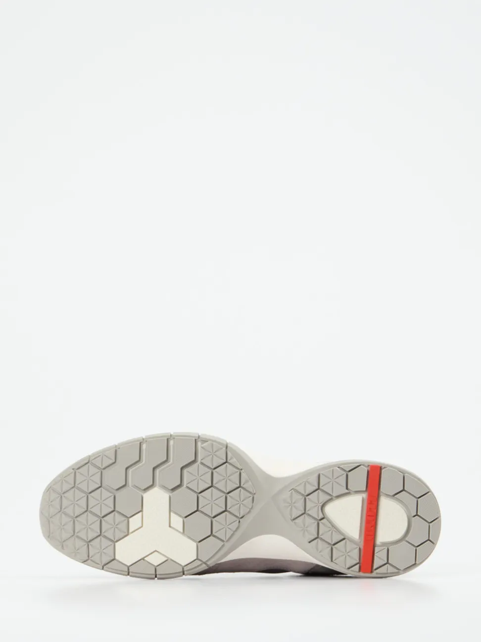 Lloyd – Sneaker aus Veloursleder und Mesh grau