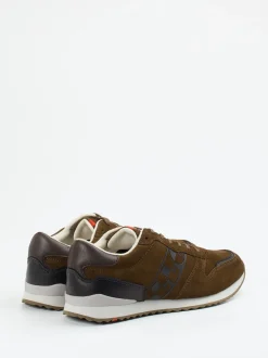 Lloyd – Sneaker aus Veloursleder in Braun