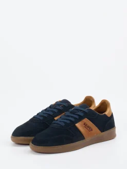 LLOYD – Sneaker aus Veloursleder Dunkelblau