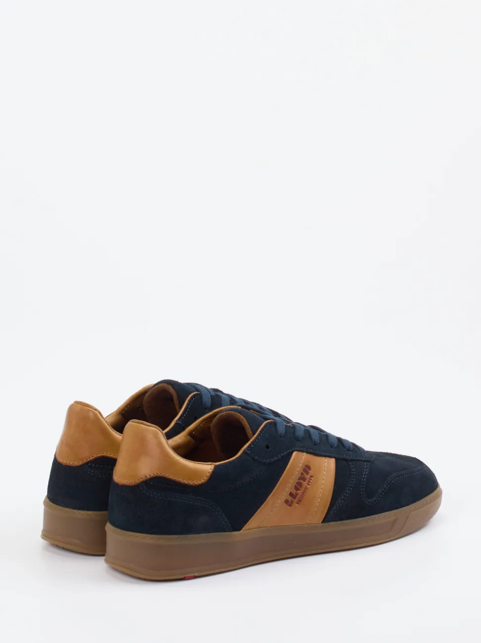 LLOYD – Sneaker aus Veloursleder Dunkelblau