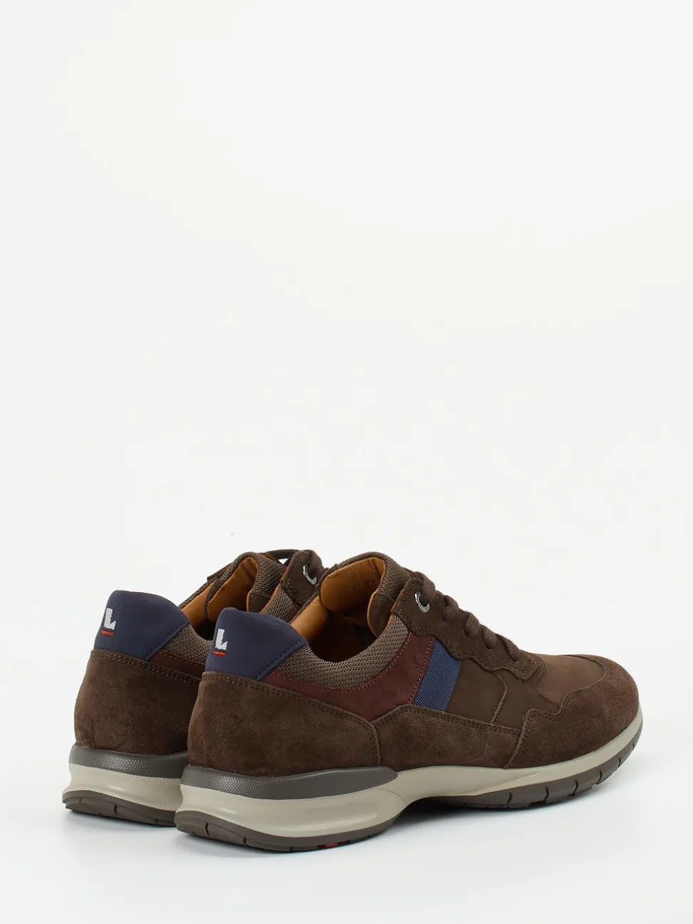 Lloyd – Sneaker aus Veloursleder in Dunkelbraun