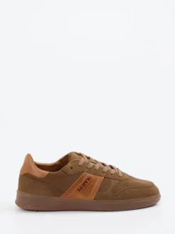 Lloyd – Sneaker aus Veloursleder mittelbraun