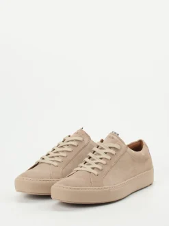 Lloyd – Sneaker aus Veloursleder in Beigebraun
