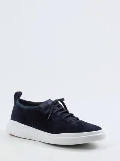 Lloyd – Sneaker aus Ziegenveloursleder Dunkelblau