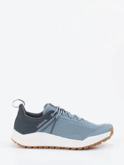 Lowa – Outdoor-Sneaker aus Textil in Blaugrau