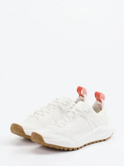 Lowa – Outdoor-Sneaker aus Textil in Offwhite
